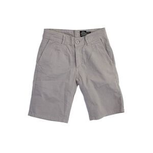NYC Industry Mens Cotton Buttoned Zipped Flat Front Shorts Gray Size EUR 26